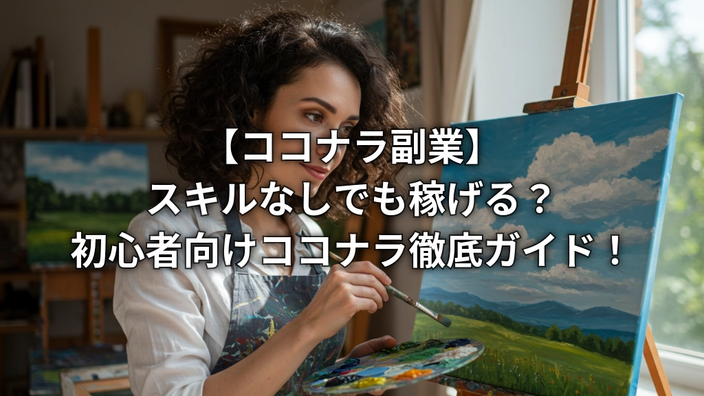 ココナラ副業